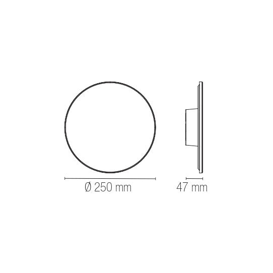 Applique per esterni LED ZODIAC con interruttore CCT per il cambio temperatura colore - FT-FeelThe