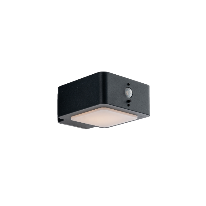 Applique per esterni TED, con sensore di movimento e pannello solare integrato. - FT-FeelThe