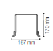 Staffa per faro LED High-Bay Avatar - FT-FeelThe