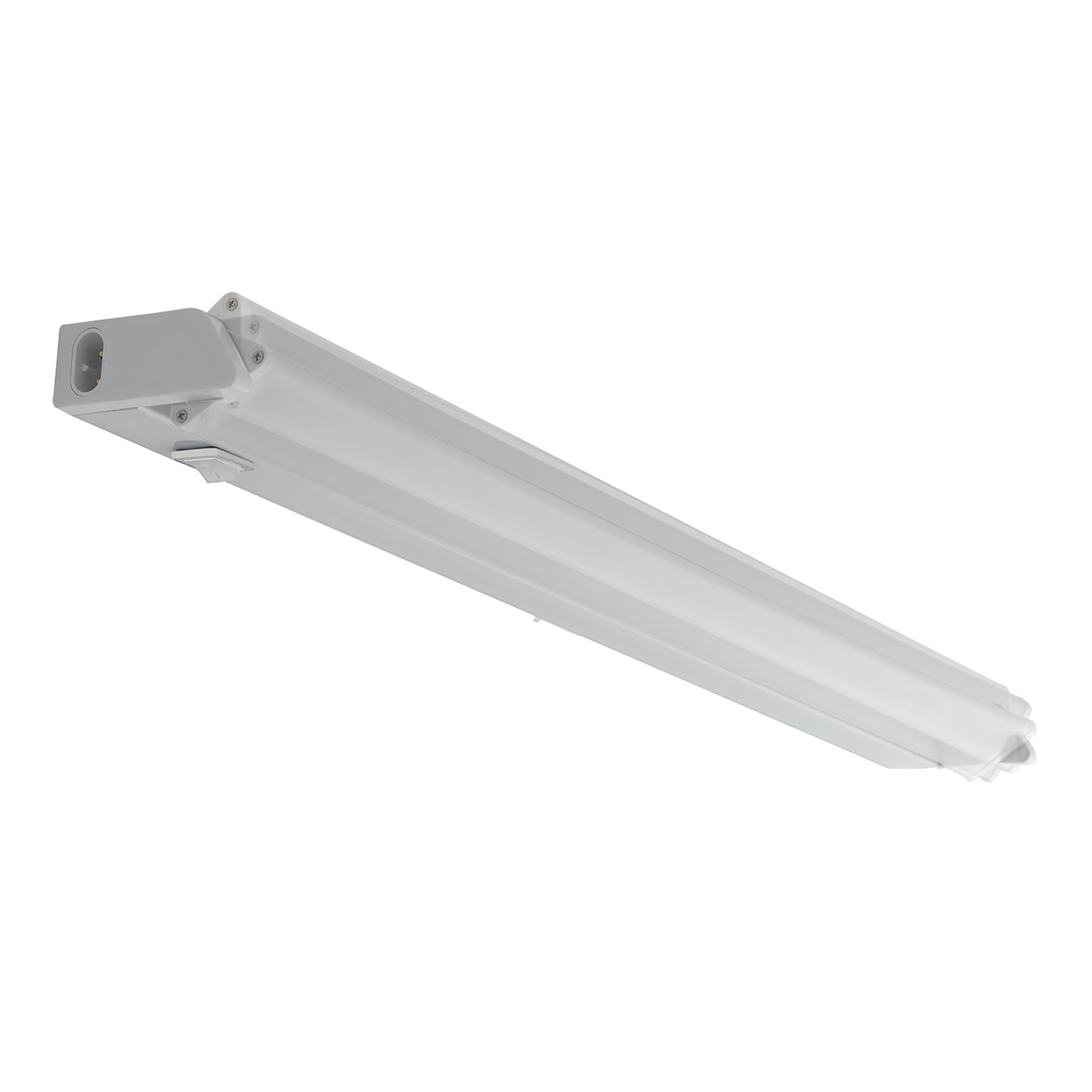 Barra LED sottopensile MOVIE in policarbonato bianco con diffusore orientabile e interruttore - FT-FeelThe