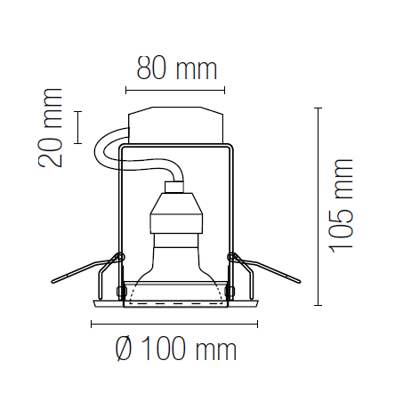 Kit 3 incassi MATRIX orientabili in metallo bianco con lampadine incluse - FT-FeelThe