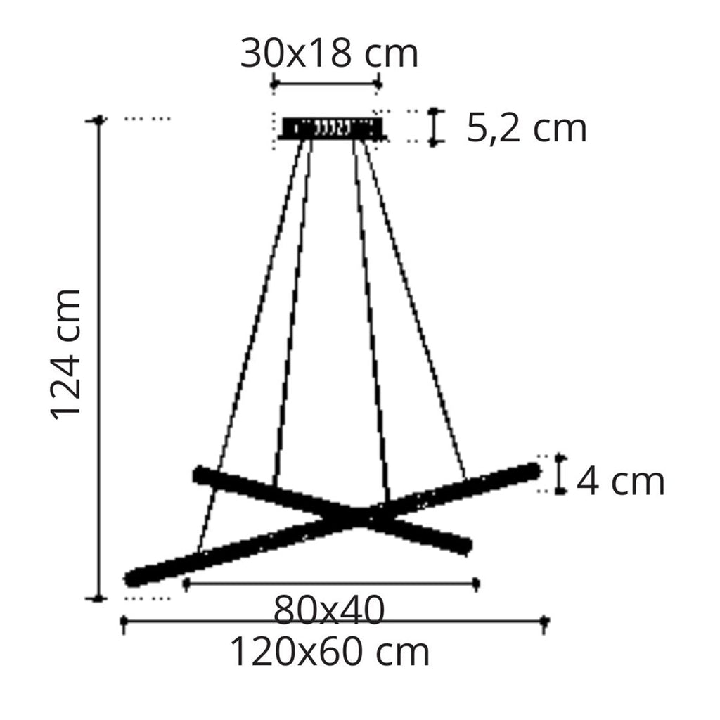 Lampadario a sospensione LED CLARKE, 110W - FT-FeelThe
