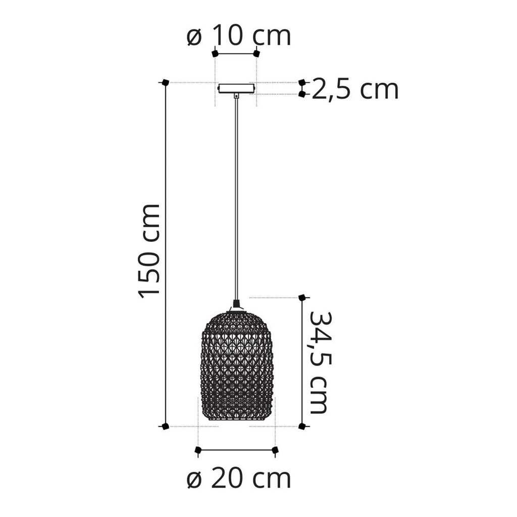 Lampadario a sospensione ASHFORD - FT-FeelThe