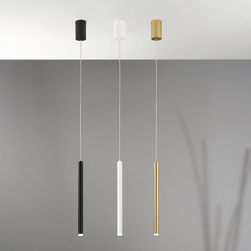 Sospensione tubolare singola LED PYPE, con interruttore CCT per la personalizzazione della temperatura colore - FT-FeelThe