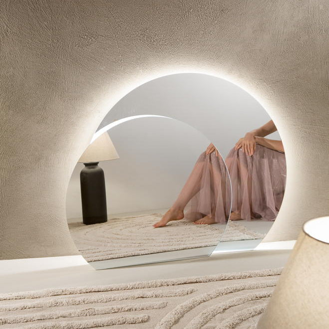 Specchio ALBA con illuminazione a LED, CCT 2 temperature