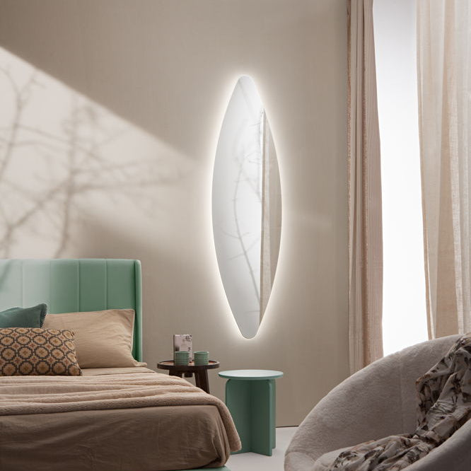 Specchio REM ovale con illuminazione a LED, CCT 2 temperature